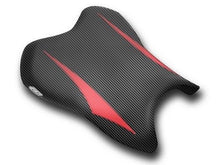 Load image into Gallery viewer, Luimoto Raven Edition rider seat cover for Yamaha R6 2006-2007 — Euro Motards