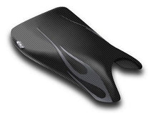 Load image into Gallery viewer, Luimoto Flame Edition rider seat cover for Yamaha R6 2003-2005 — Euro Motards