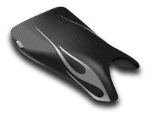Load image into Gallery viewer, Luimoto Flame Edition rider seat cover for Yamaha R6 2003-2005 — Euro Motards