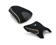 Load image into Gallery viewer, Luimoto Team Italia Suede Seat Covers Front &amp; Rear For Aprilia Falco 1000 99-05