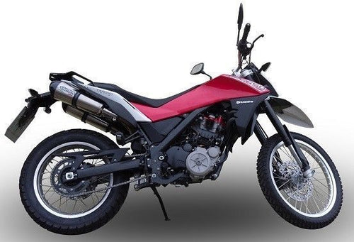 Husqvarna Terra TR 650 2013 GPR Exhaust Systems GPE Ti Slipon Mufflers
