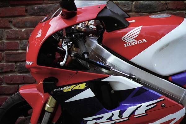 Honda RVF750R RC45 1994-1999 Toby Belgium Steering Damper Stabilizer & Mount Kit