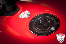 Load image into Gallery viewer, CNC Racing Quick Tank Cap Carbon 4 Colors Triumph Daytona 600 675 955i Tiger 800