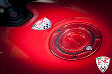 Load image into Gallery viewer, CNC Racing Quick Tank Cap Carbon 4 Colors Triumph Daytona 600 675 955i Tiger 800