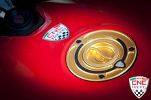 Load image into Gallery viewer, CNC Racing Quick Tank Cap Carbon 4 Colo Triumph Street Speed Triple 675 955 1050