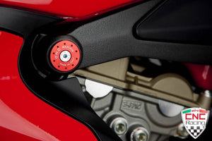 CNC Racing Frame Plugs Caps 3 Colors 2pc For Ducati 1199 Panigale / Superleggera
