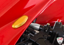 Load image into Gallery viewer, CNC Racing Mirror Block Off Plates 4 Colors MV Agusta F3 675 12-13