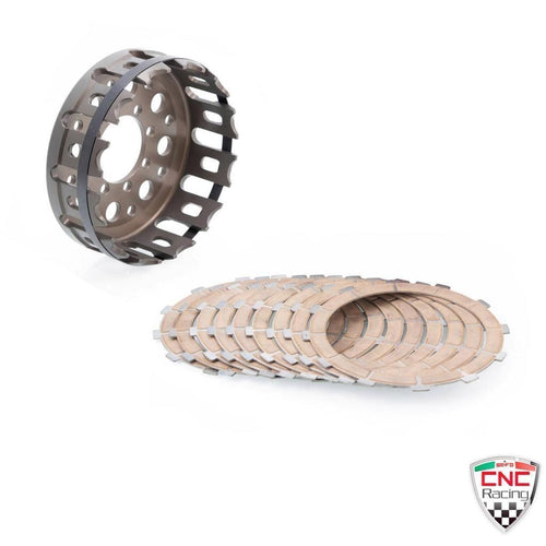 CNC Racing Clutch Basket & Plates Ducati Hypermotard 1100 1198 Streetfigher 1098