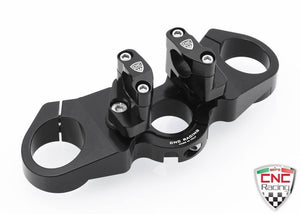 CNC Racing Billet Upper Triple Clamp & Riser Ducati Monster 696 796 1100 /Evo