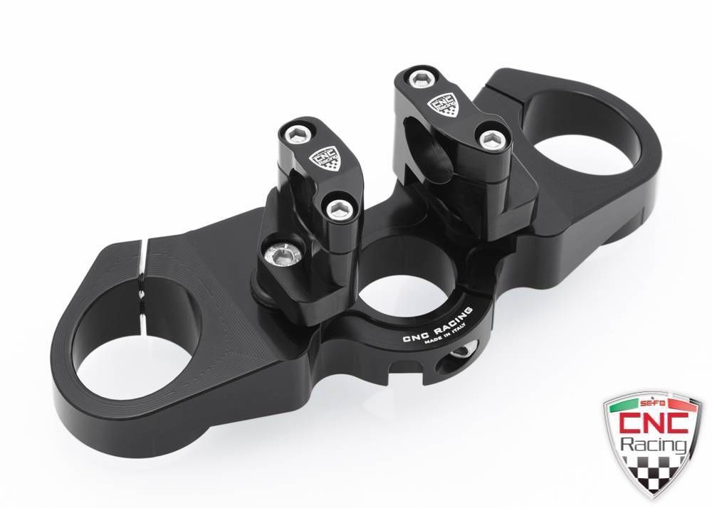 CNC Racing Billet Upper Triple Clamp & Riser Ducati Monster 696 796 1100 /Evo