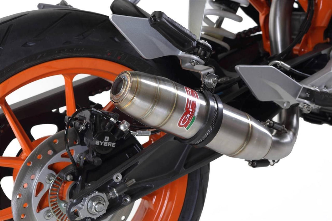 KTM Duke 390 2013-2016 GPR Exhaust Systems Deeptone Slipon Muffler Side Mount