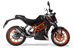 KTM Duke 390 2013-2016 GPR Exhaust Systems GPE Ti Slipon Muffler Side Mount