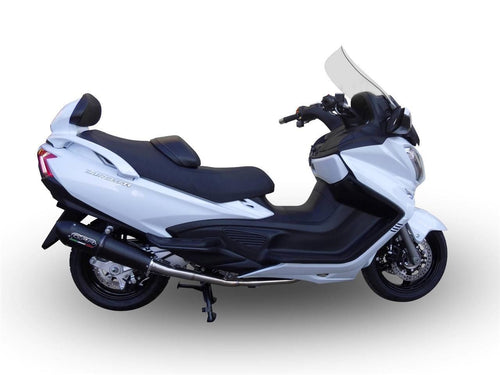GPR Exhaust Full System Furore Black Silencer For Suzuki Burgman 650 2013-2016