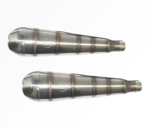 Ducati Monster 1100 / 1100S i.e. 2009-2010 Endy Dual Silencers GP Hurricane
