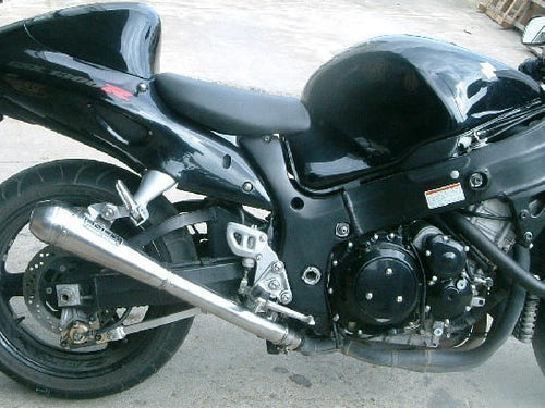 Suzuki GSXR 1300 Hayabusa 1999-2007 Endy Exhaust Dual Silencers Pro GP Slip-On