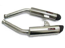 Load image into Gallery viewer, Honda VFR 800 2002-2009 Endy Exhaust Dual Silencers XR-3 Slip-On