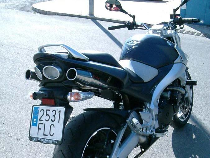 Suzuki GSR600 2006-2010 Endy Exhaust Dual Silencers Copacone
