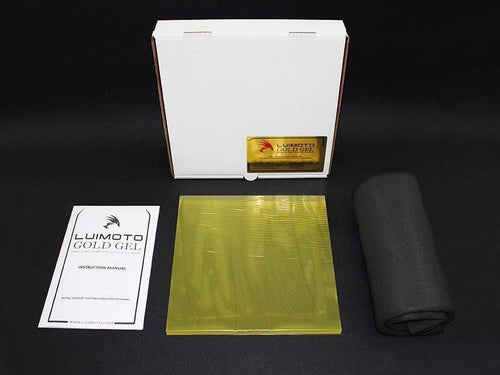 Luimoto Premium Gold Gel Insert Rider Motorcycle Seat Cover Aprilia BMW Honda
