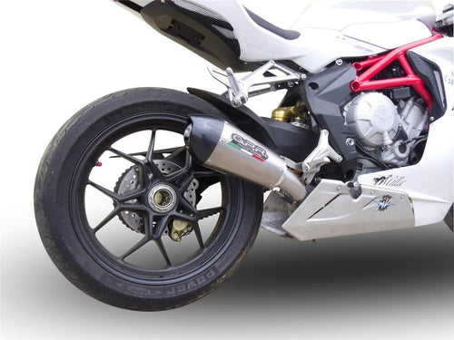MV Agusta F3 675 2012-2016 GPR Exhaust Systems GPE Ti Titanium Slipon Muffler