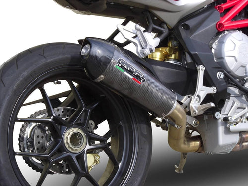 MV Agusta Brutale 800 /RR 2012-2016 GPR Exhaust Systems GPE CF Slipon Muffler