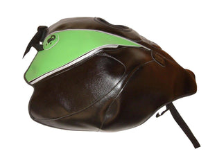 Kawasaki Z750R Top Sellerie Gas Tank Cover Bra TAP6015 Black/Green