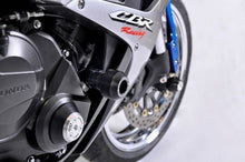 Load image into Gallery viewer, Honda CBR600RR (ABS) 2003-2006 RD Moto Crash Frame Sliders Protectors Black