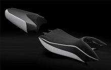 Load image into Gallery viewer, Luimoto Suede Seat Covers Front &amp; Rear 5 Colors For Aprilia Mana 850 GT 2008-15