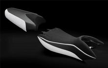 Load image into Gallery viewer, Luimoto Suede Seat Covers Front &amp; Rear 5 Colors For Aprilia Mana 850 GT 2008-15