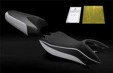 Load image into Gallery viewer, Luimoto Suede Seat Covers Front &amp; Rear 5 Colors For Aprilia Mana 850 GT 2008-15