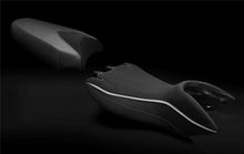 Load image into Gallery viewer, Luimoto Suede Seat Covers Front &amp; Rear 5 Colors For Aprilia Mana 850 GT 2008-15
