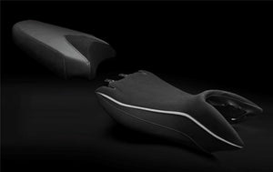 Luimoto Suede Seat Covers Front & Rear 5 Colors For Aprilia Mana 850 GT 2008-15