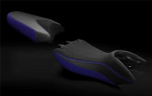 Load image into Gallery viewer, Luimoto Suede Seat Covers Front &amp; Rear 5 Colors For Aprilia Mana 850 GT 2008-15