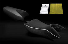 Load image into Gallery viewer, Luimoto Suede Seat Covers Front &amp; Rear 5 Colors For Aprilia Mana 850 GT 2008-15