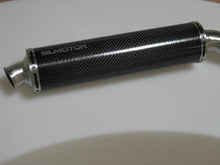 Load image into Gallery viewer, Ducati 851 888 Superbike Silmotor Exhaust Dual Carbon Round Slipon Silencers