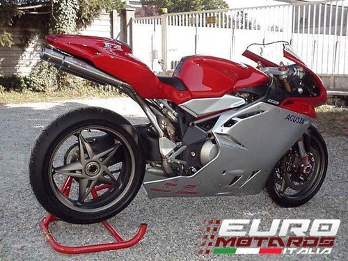 MV Agusta F4 750 1000 1999-2009 Silmotor Exhaust Slipon Silencer Titanium