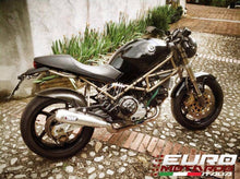 Load image into Gallery viewer, Ducati Monster 600 900 Silmotor Exhaust Dual Megaphone Slipon Silencers