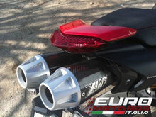 Load image into Gallery viewer, Ducati Hypermotard 796 1100 +Evo Zard Exhaust Top Gun Carbon Silencers Mufflers