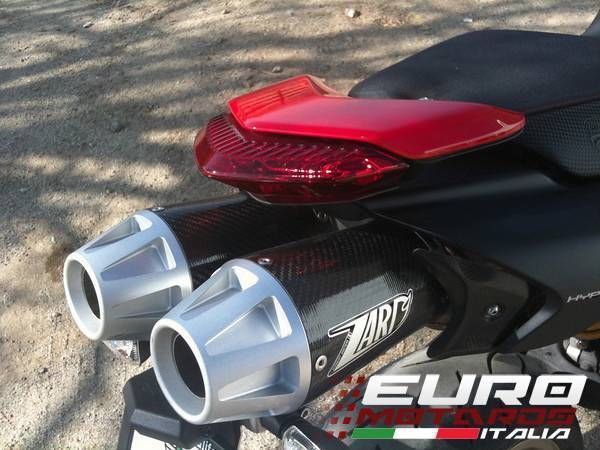 Ducati Hypermotard 796 1100 +Evo Zard Exhaust Top Gun Carbon Silencers Mufflers