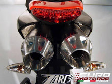 Load image into Gallery viewer, Ducati Hypermotard 796 1100 +Evo Zard Exhaust Top Gun Carbon Silencers Mufflers
