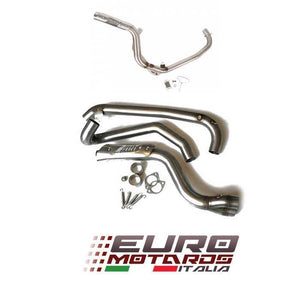 Ducati Hypermotard 796 Zard Exhaust Scudo Full 2>1 System Steel /Carbon Cap