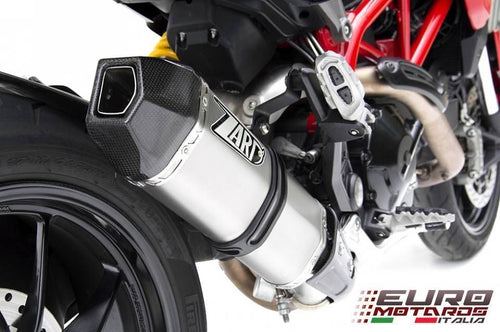 Ducati Hypermotard Hyperstrada 821 939 2013-2019 Zard Penta Exhaust Slipon
