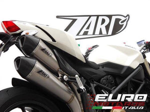 Ducati Streetfighter Zard Exhaust Steel System & Stainless Silencers +3HP