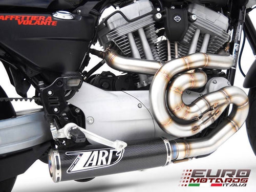 Harley Davidson XR 1200 Zard Exhaust Full System & Carbon Silencer