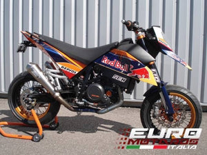 KTM 690 SM Supermoto Zard Exhaust Full Titanium System With 2 Titanium Silencers