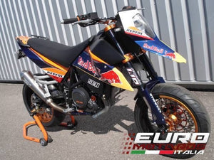 KTM 690 SM Supermoto Zard Exhaust Full Titanium System With 2 Titanium Silencers