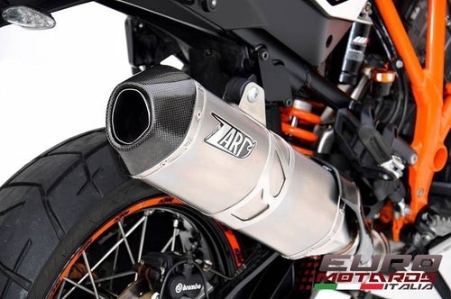 KTM 1050 1190 1290 Adventure 13-16 Zard Exhaust Penta-R Slipon Silencer Titanium