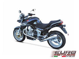 Moto Guzzi Breva 1200 2005-2010 Zard Exhaust Conical Silencer Steel Muffler +3HP