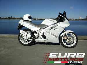 Honda VFR 750 F RC36 1990-1993 GPR Exhaust Systems  Albus White Slipon Silencer