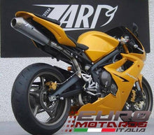 Load image into Gallery viewer, Triumph Daytona 675 /R 2006-2008 Zard Exhaust Full System + Titanium Silencer