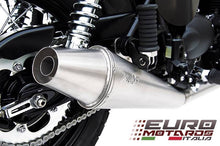 Load image into Gallery viewer, Triumph Thruxton carbureted Model Zard Exhaust Full System + Low Cone Silencer